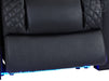 2 Seat Electric Recliner Home Cinema Theatre Sofa | Real Leather Couch In Black + Power Headrests + USB + LED Lights + Table | Torino | The Sofa Shop