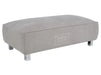 Beige Fabric Footstool - Vicenza