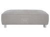 Beige Fabric Footstool - Vicenza