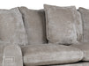 3 2 1 Fabric Sofa Set in Beige With Removable Cushions - Genova