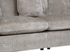 3 2 1 Fabric Sofa Set in Beige With Removable Cushions - Genova