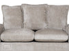 3 2 1 Fabric Sofa Set in Beige With Removable Cushions - Genova