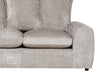 3 2 1 Fabric Sofa Set in Beige With Removable Cushions - Genova