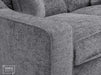 2 Seater Fabric Sofa in Grey Or Beige - Nebraska