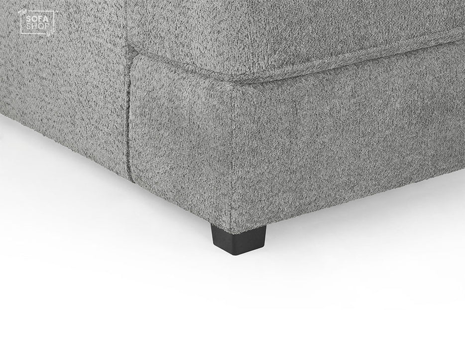 Fabric U Shaped Sofa In Plush, Classic Or Boucle - Carnaby