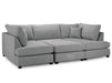 Fabric U Shaped Sofa In Plush, Classic Or Boucle - Carnaby