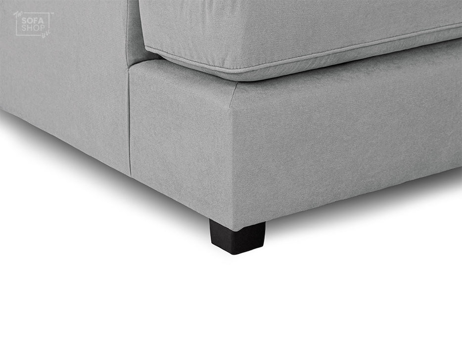 Fabric U Shaped Sofa In Plush, Classic Or Boucle - Carnaby