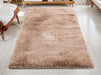 Brown Shaggy Rug in Small, Medium & Large Sizes - Fluffy Living Room Rugs - Jumilla