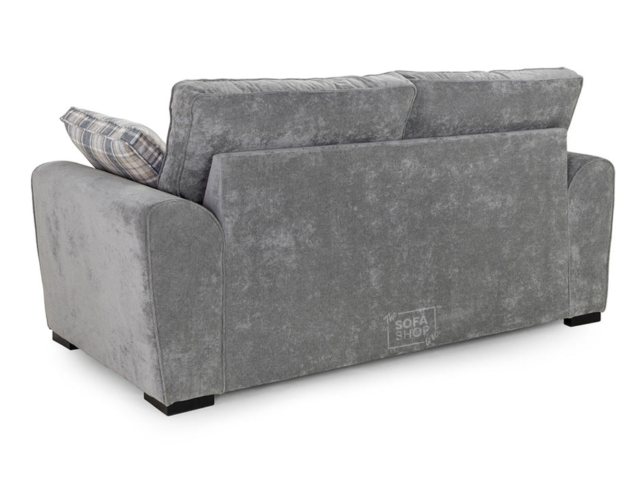 3+2 Seater Fabric Sofa In Grey - Maxwell