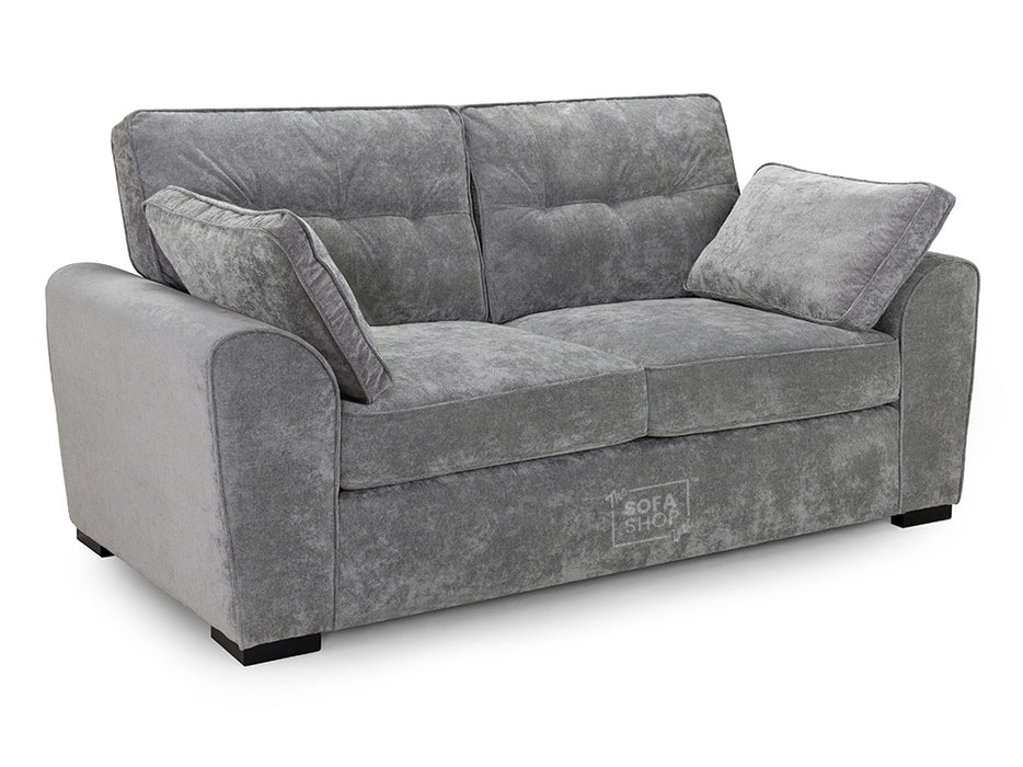 3+2 Seater Fabric Sofa In Grey - Maxwell