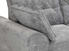 3+2 Seater Fabric Sofa In Grey - Maxwell