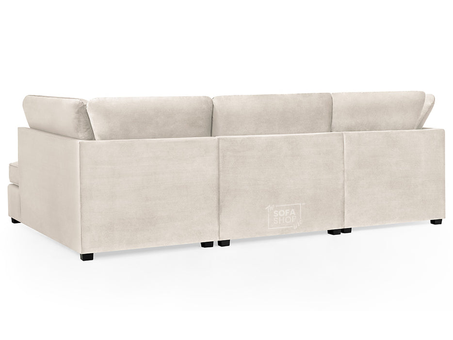 Fabric U Shaped Sofa In Plush, Classic Or Boucle - Carnaby