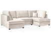 Fabric U Shaped Sofa In Plush, Classic Or Boucle - Carnaby