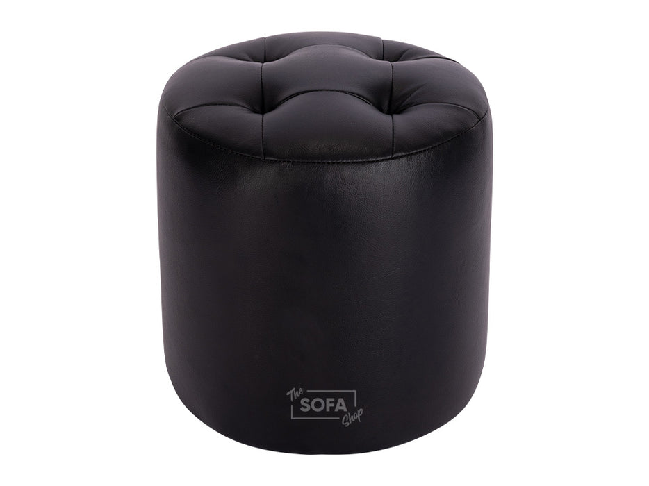 Black Leather Recliner Chair - Sorrento