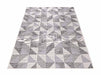 Small Rug in Grey Fabric - Indoor and Outdoor Rug -Ribeira