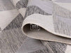 Small Rug in Grey Fabric - Indoor and Outdoor Rug -Ribeira