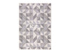 Small Rug in Grey Fabric - Indoor and Outdoor Rug -Ribeira