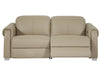 3+2+1 Power Reclining Sofa Package | Home Theatre Sofa Seats in Beige Genuine Leather with Cup Holders, USB & Storage | Turin | The Sofa Shop