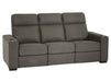 3+2+1 Electric Reclining Sofa Set | Cinema Sofa Package in Grey Fabric with LED, USB Port, Socket Set & Cup Holders | Palmero | The Sofa Shop