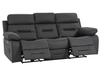 3 Seater Electric Recliner Cinema Sofa in Grey Fabric with Drop-Down Table, LED Reading Light, Power Headrest, Power Recliner, Bluetooth, Socket Set, Storage Drawer, USB & Wireless Charging | Sicily | The Sofa Shop