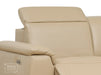 3 2 Electric Recliner Sofa Set. 2 Piece Recliner Sofa Package Suite in Beige Leather With USB Ports & Cooling Cup Holders- Solero