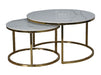 Cato Nest of 2 Short Round Coffee Table