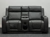 Venice Series One 2 Seater Electric Recliner Sofa with Massage & Bluetooth Speaker - Ex Display Sofas 260