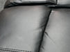 Sortino 3 Seater Black Leather Recliner Sofa - Second Hand Sofas 323