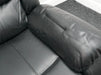 Sortino 3 Seater Black Leather Recliner Sofa - Second Hand Sofas 323