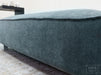 Grey Fabric Footstool - Vicenza