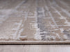 Small Rug in Beige Woven Fabric- Vigo