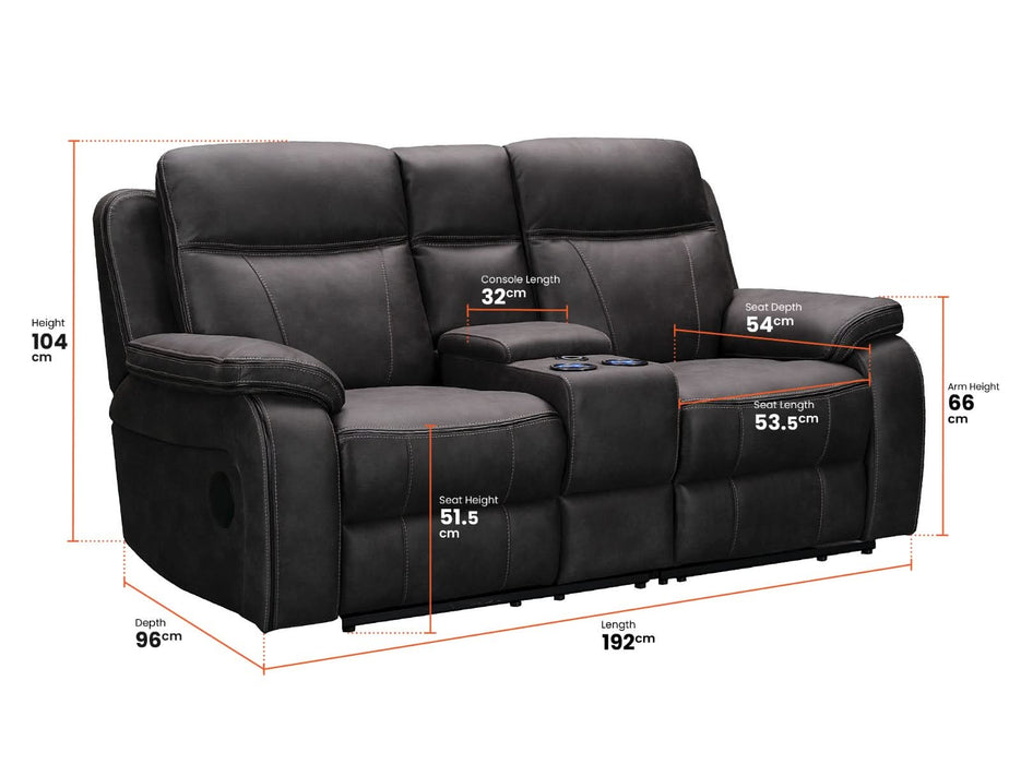 Seater Recliner Sofa Dimensions 2+1 Electric Recliner Sofa Set