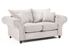 3+2 Chesterfield Sofa In Grey Or Cream Fabric- Windsor