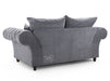 3+2 Chesterfield Sofa In Grey Or Cream Fabric- Windsor