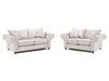 3+2 Chesterfield Sofa In Grey Or Cream Fabric- Windsor