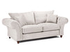 3+2 Chesterfield Sofa In Grey Or Cream Fabric- Windsor