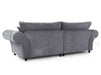 4 Seater Chesterfield Sofa in Cream Or Grey Fabric - Windsor