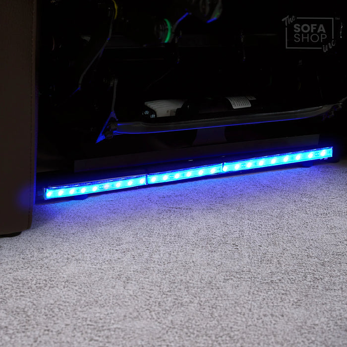 Real Leather 2+1 Electric Recliner Cinema Sofa Set in Dark Brown | 2 Piece Sofa Set with Massage, USB Ports, Cup Holders, Storage Boxes & Wireless Charger | Capri | The Sofa Shop