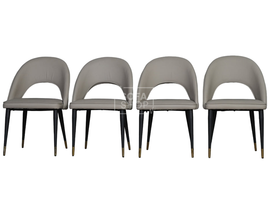 Dining Chair With Gold Legs - Astra