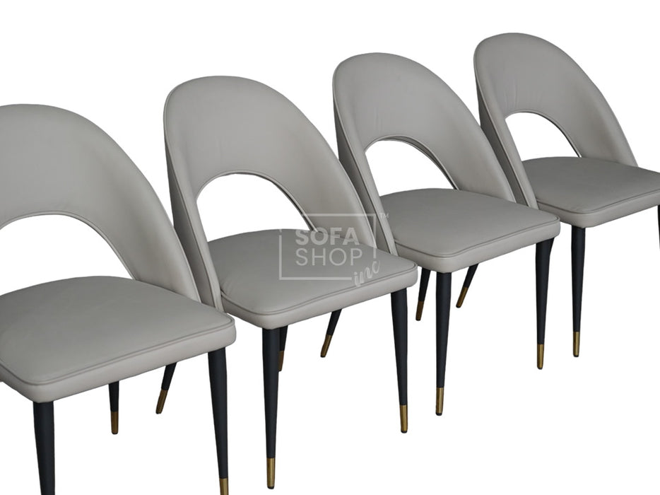 Dining Chair With Gold Legs - Astra