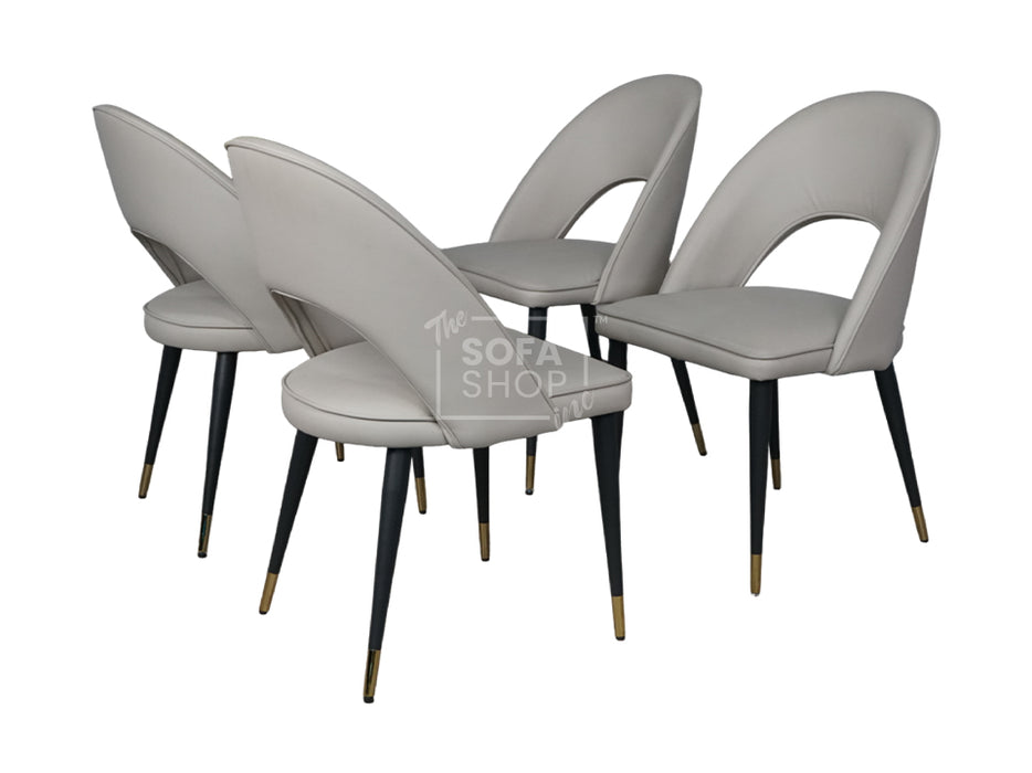 Dining Chair With Gold Legs - Astra