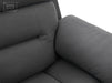 3 2 Electric Recliner Sofa Set. 2 Piece Recliner Sofa Package Suite in Grey Velvet Fabric With USB Ports & Drink Holders & Drop Down Table- Foster