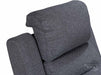 3+1 Electric Recliner Sofa Set in. Cinema Seat in Dark Grey Woven Fabric. 2 Piece Cinema Sofa with LED Cup Holders & Storage - Lawson