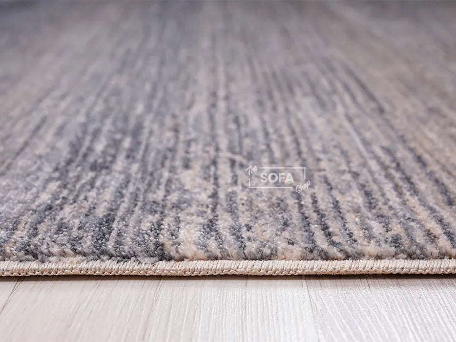 Grey Rug Woven Fabric in Small, Medium & Large Sizes - Pamplona