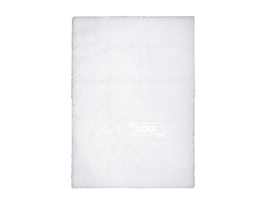White Rug Fabric in Small, Medium & Large Sizes - Aracena