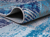 Blue Rug Woven Fabric in Small and Large Sizes- Baza