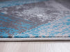 Blue Rug Woven Fabric in Small and Large Sizes- Baza